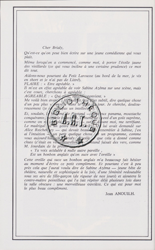 Les programmes de Théatre de l\